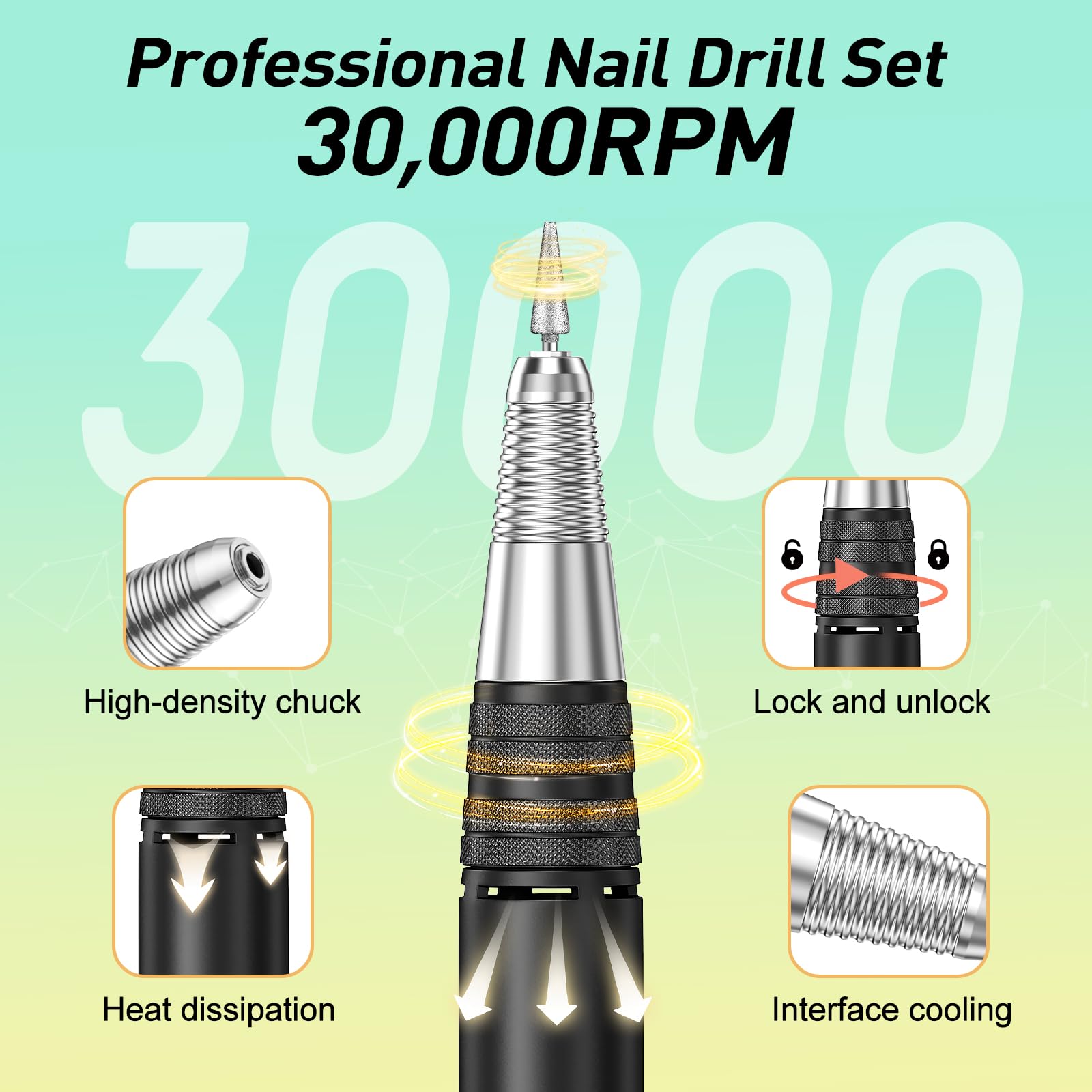 JIASHENG plastic holder keeps drill bits organized