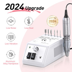 Jiasheng nail drill kit with 11 bits for versatile manicure tasks