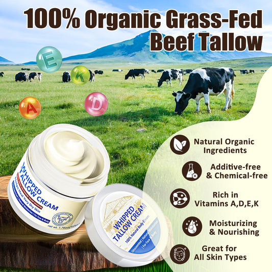 JIIANERY beef tallow honey balm jar delivers deep moisture with a lightweight feel.