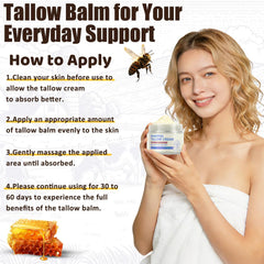 JIIANERY handmade beef tallow jar reflects careful craft and quality.