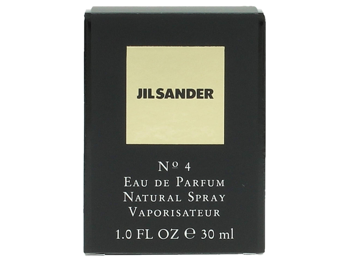 Jil Sander No 4 bottle, front view, elegant daily refinement