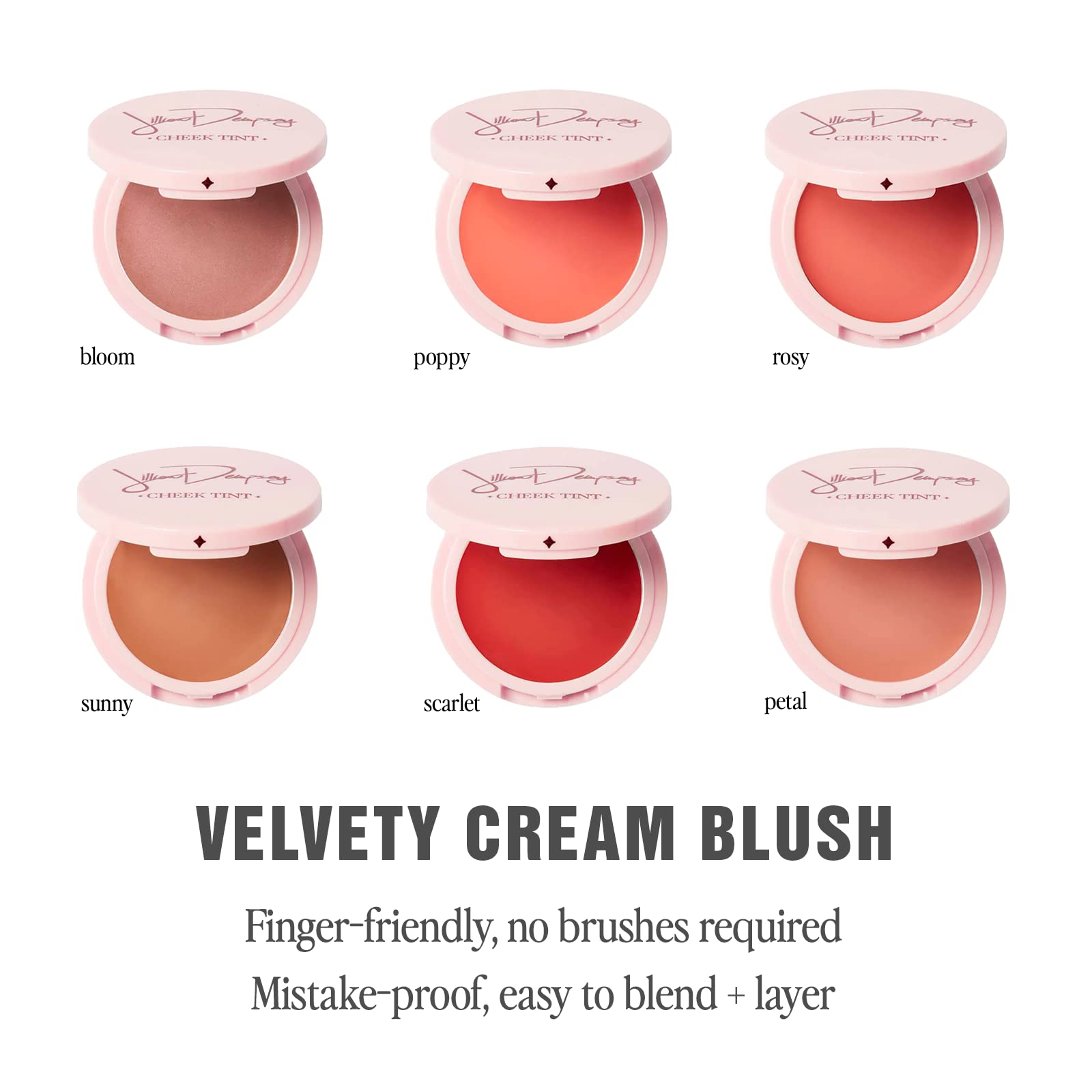 Jillian Dempsey Cheek Tint Poppy eye-tint for a cohesive day look.