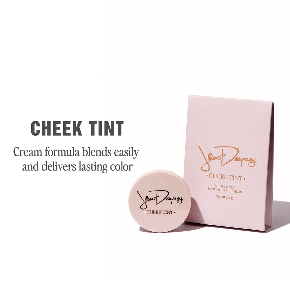 Jillian Dempsey Cheek Tint Poppy lip-use for quick, cohesive color.