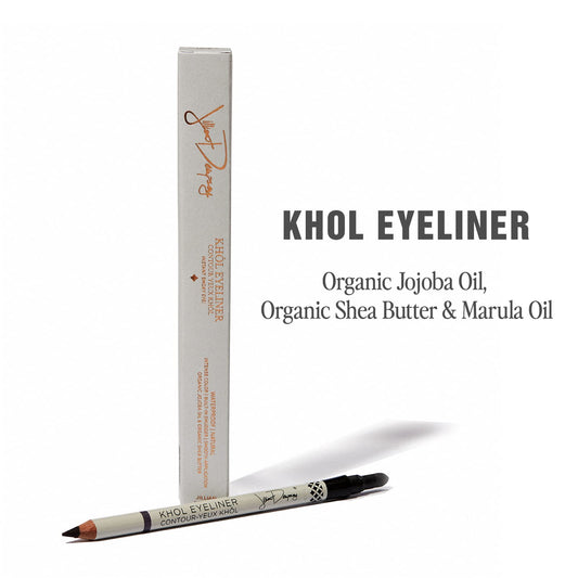 Jillian Dempsey Khol Eyeliner in jet black for bold color and long-lasting definition.