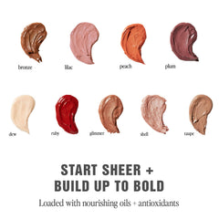 Jillian Dempsey Lid Tint Ruby layered matte and shimmer for versatile looks.