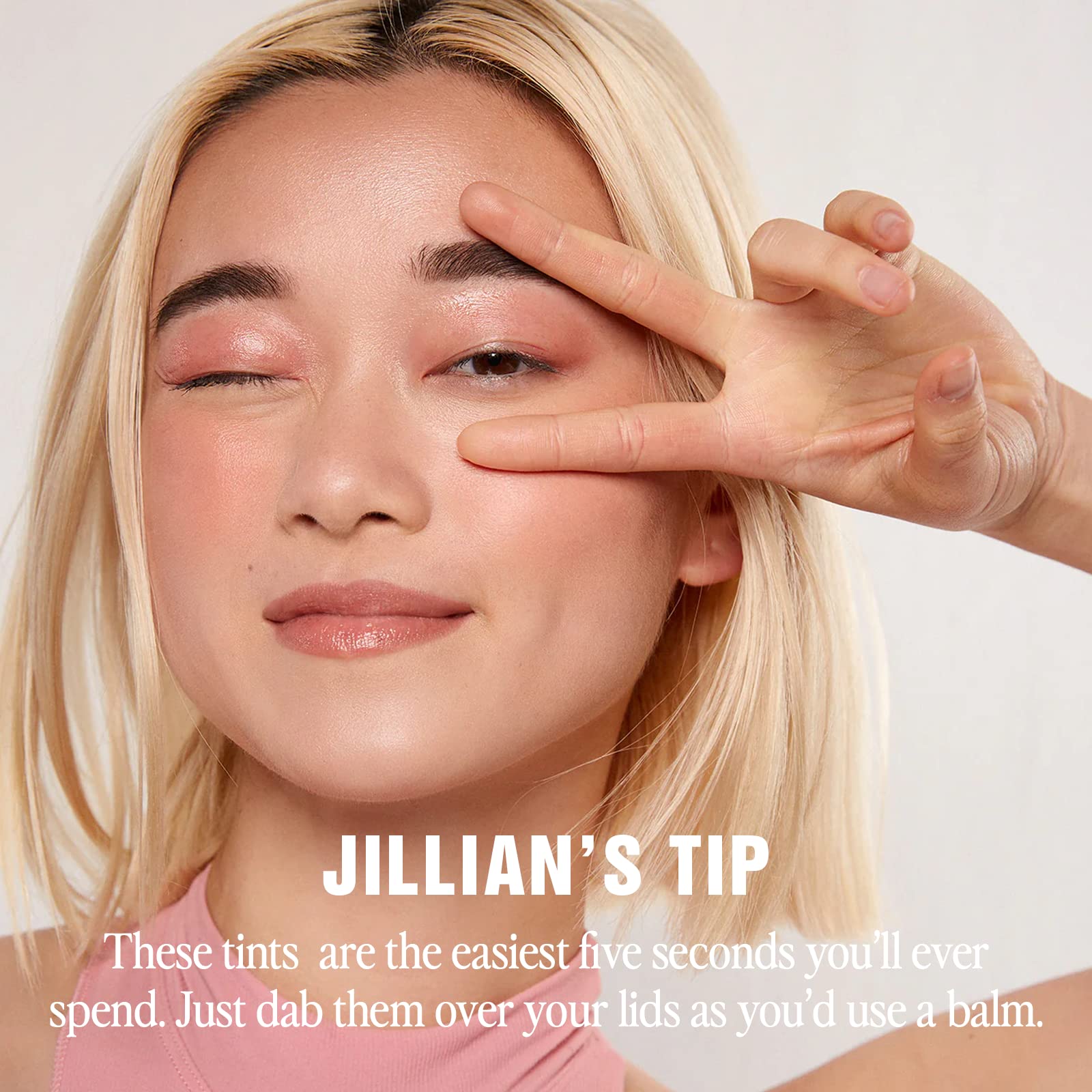 Jillian Dempsey Lid Tint Ruby packaging shot highlights clean beauty.
