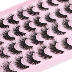 JIMIRE durable reusable lashes with handmade fiber for multiple wears.