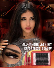 JIMIRE lash bond and seal for clear, strong hold