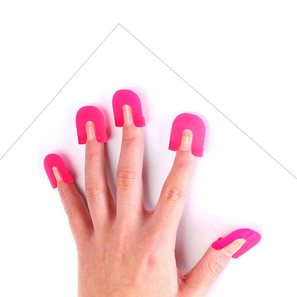 JINOARC curved design matches natural nails for neat results.