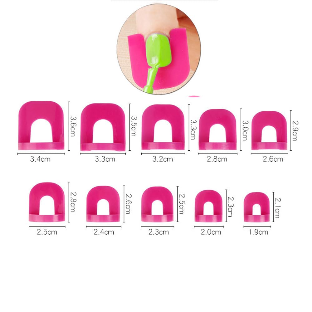 JINOARC clip set offers 10 sizes to fit most nails.