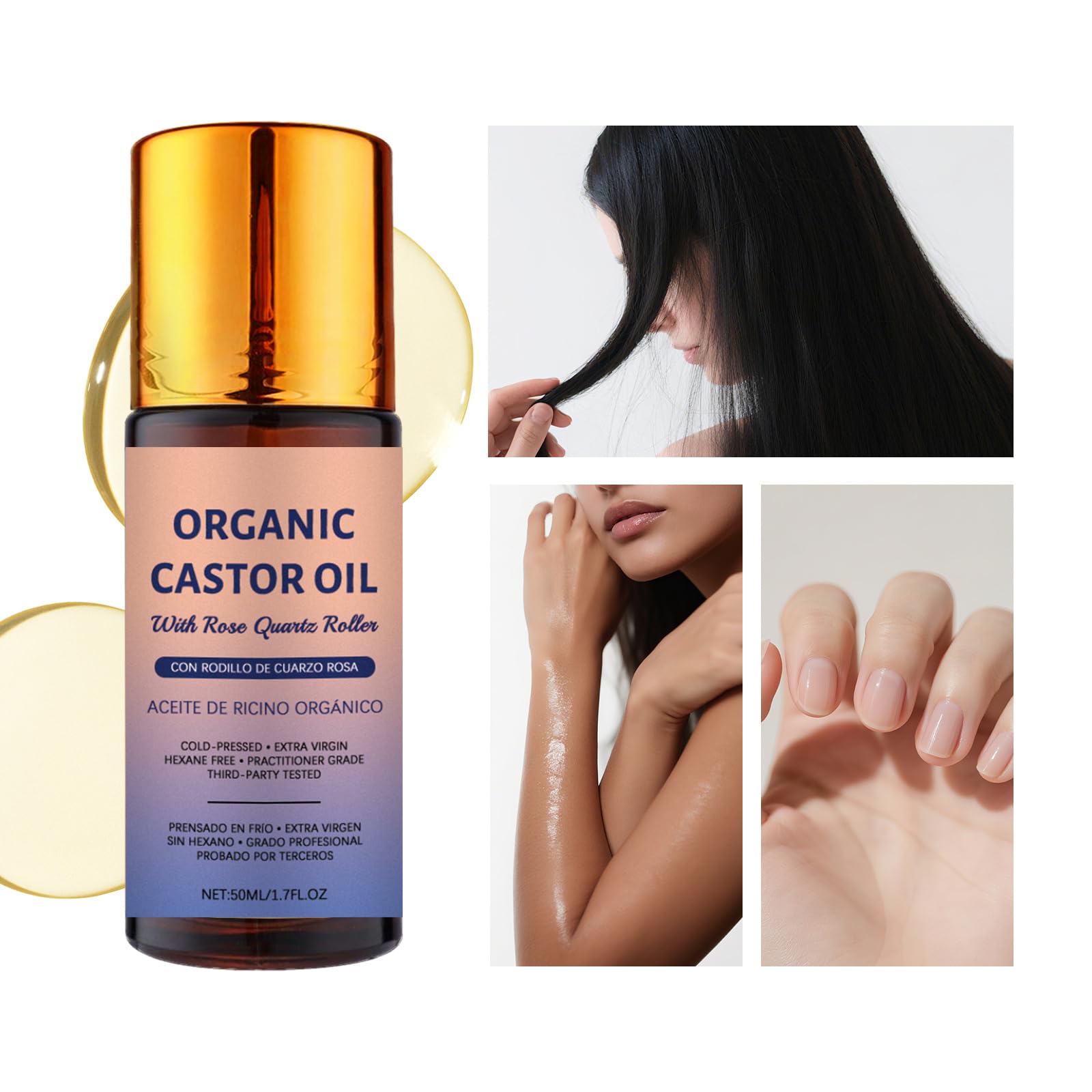 Promotes fuller brows and longer lashes with JISKG castor oil.