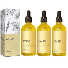 JISKG EELHOE rosemary hair oil bottle showing nourishing formula