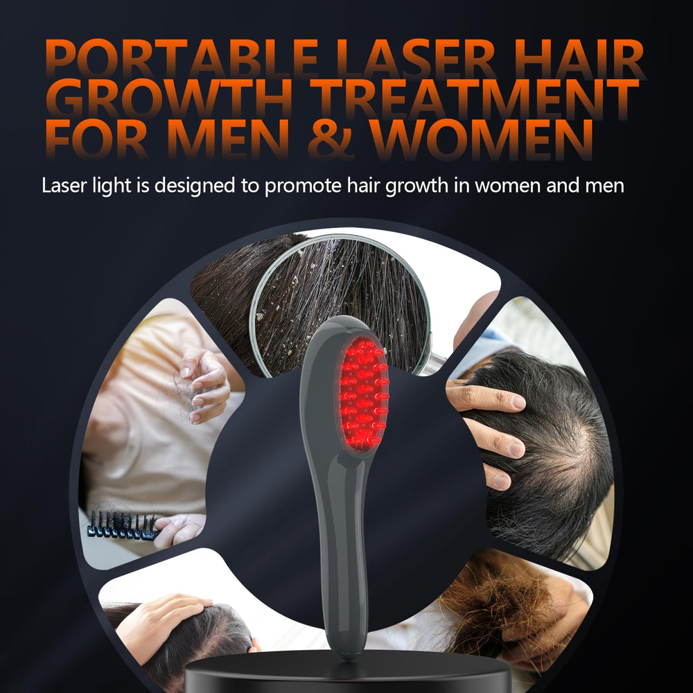 Jitesy Laser Therapy Hair Growth Comb handheld design for convenient home use