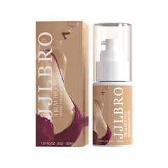 JJLBRO breast enhancement cream bottle displaying unscented formula for safe daily lifting.