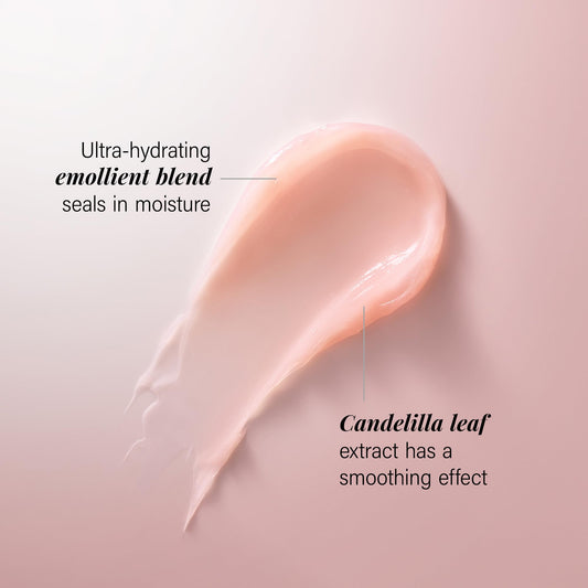 JLO BEAUTY Beso Balm Day gloss finish adds shine and moisture on the go.