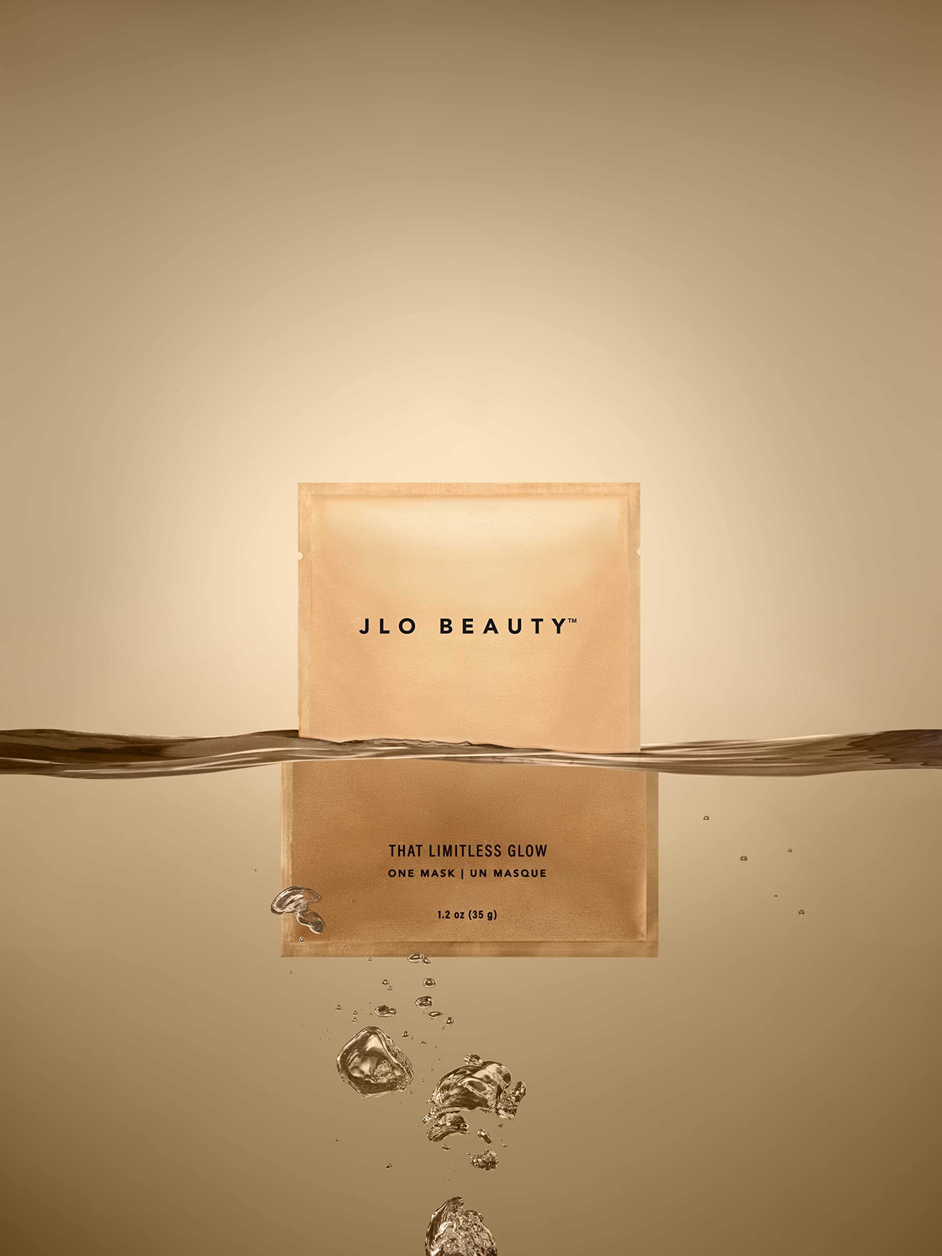 JLO BEAUTY Face Mask suitable for all skin types and pores-friendly.