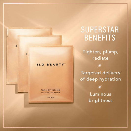 JLO BEAUTY two-piece contour fit provides a snug, lifting feel.