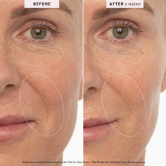 JLO BEAUTY Starter kit am-pm routine image shows daily care for radiant skin.