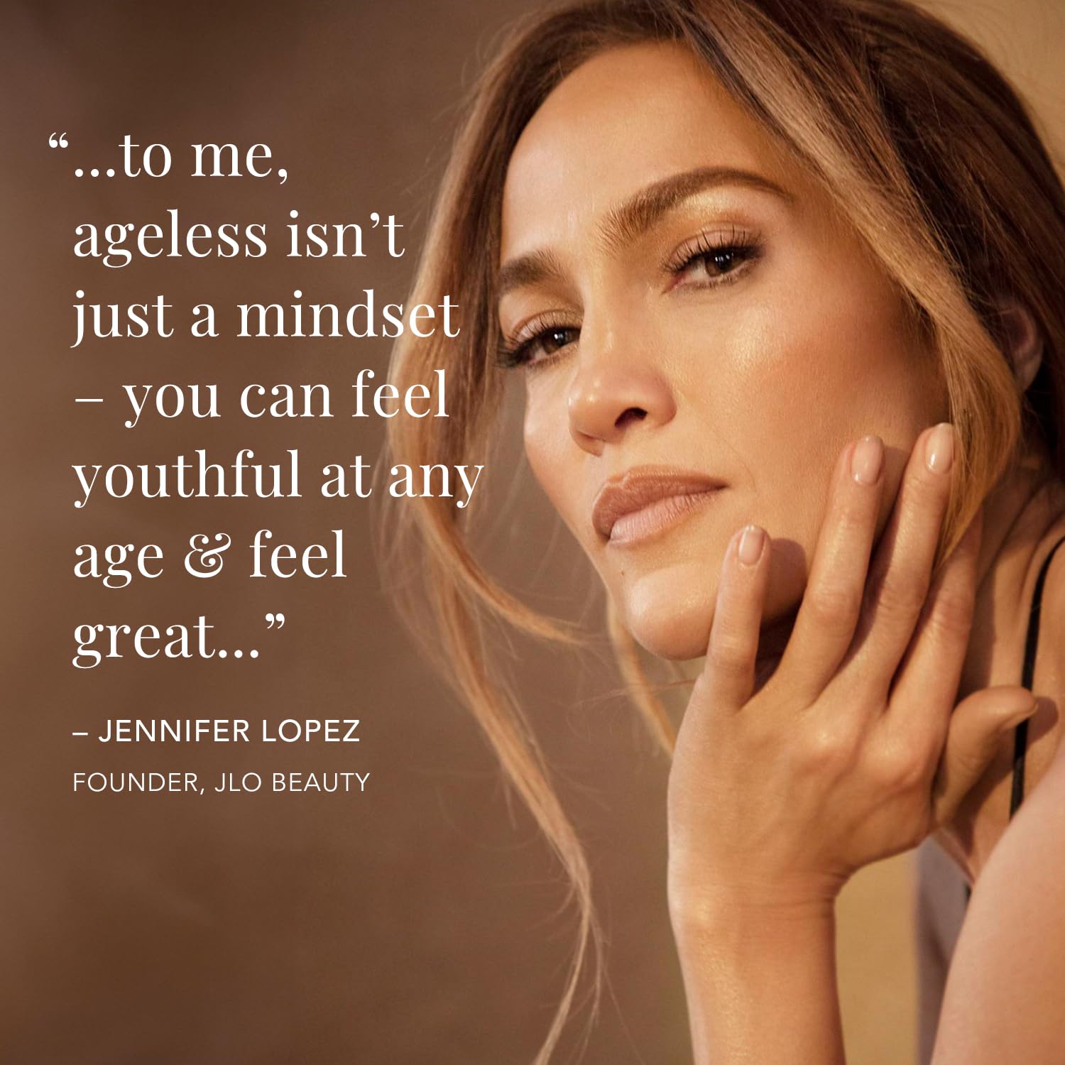 JLO BEAUTY That Blockbuster yeast ferment closeup hints at smoothing texture.