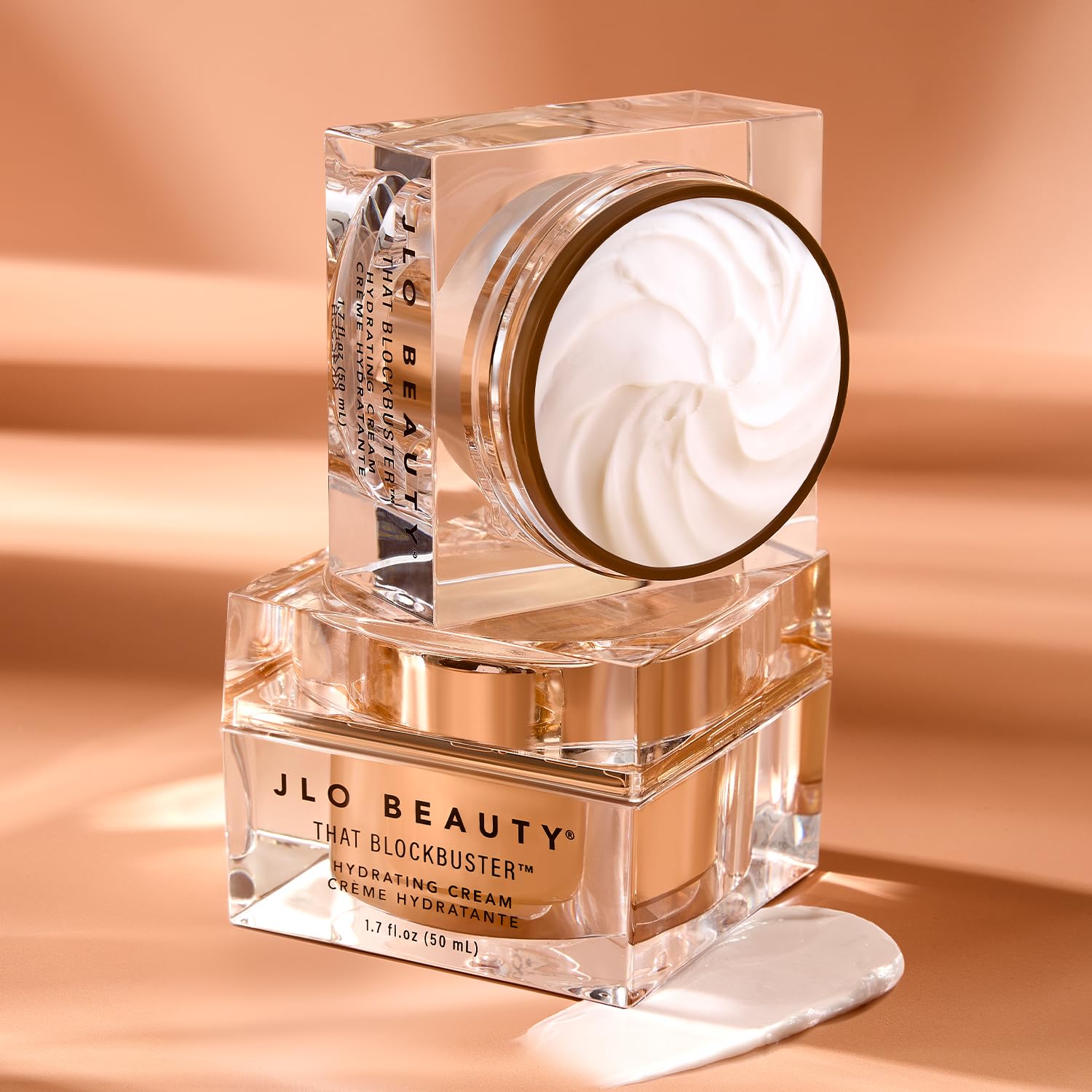 JLO BEAUTY That Blockbuster glow shot showcases dewy, healthy-looking skin.