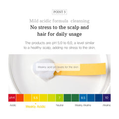 Rinse view suggests hair feels smoother after jmella Blooming Peony conditioner.
