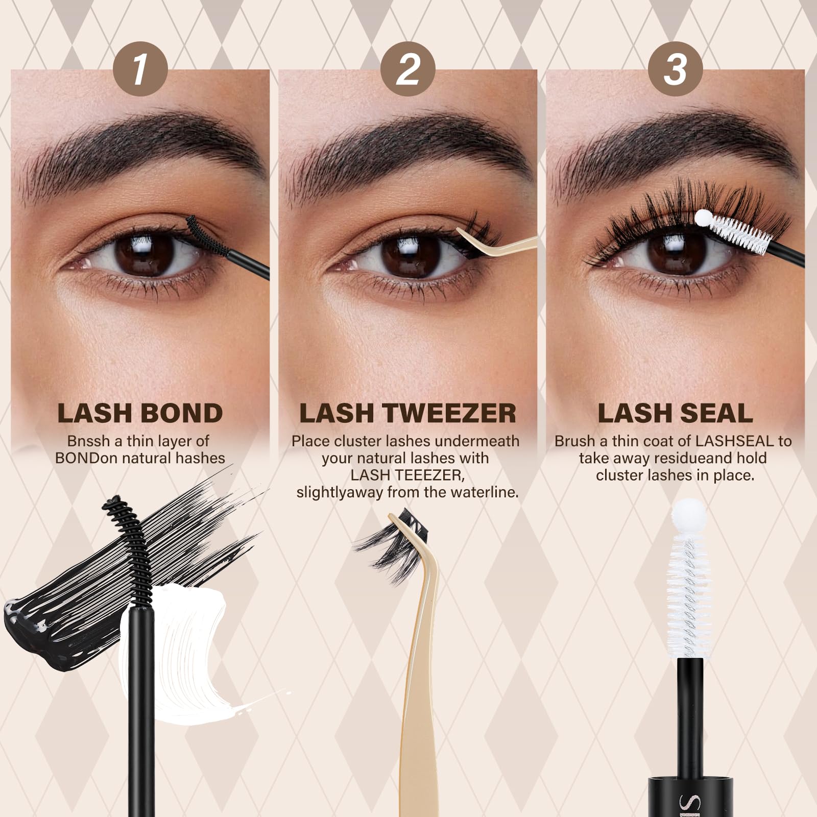 JMS&JMS beginner-friendly lash kit supports DIY application and quick touch-ups