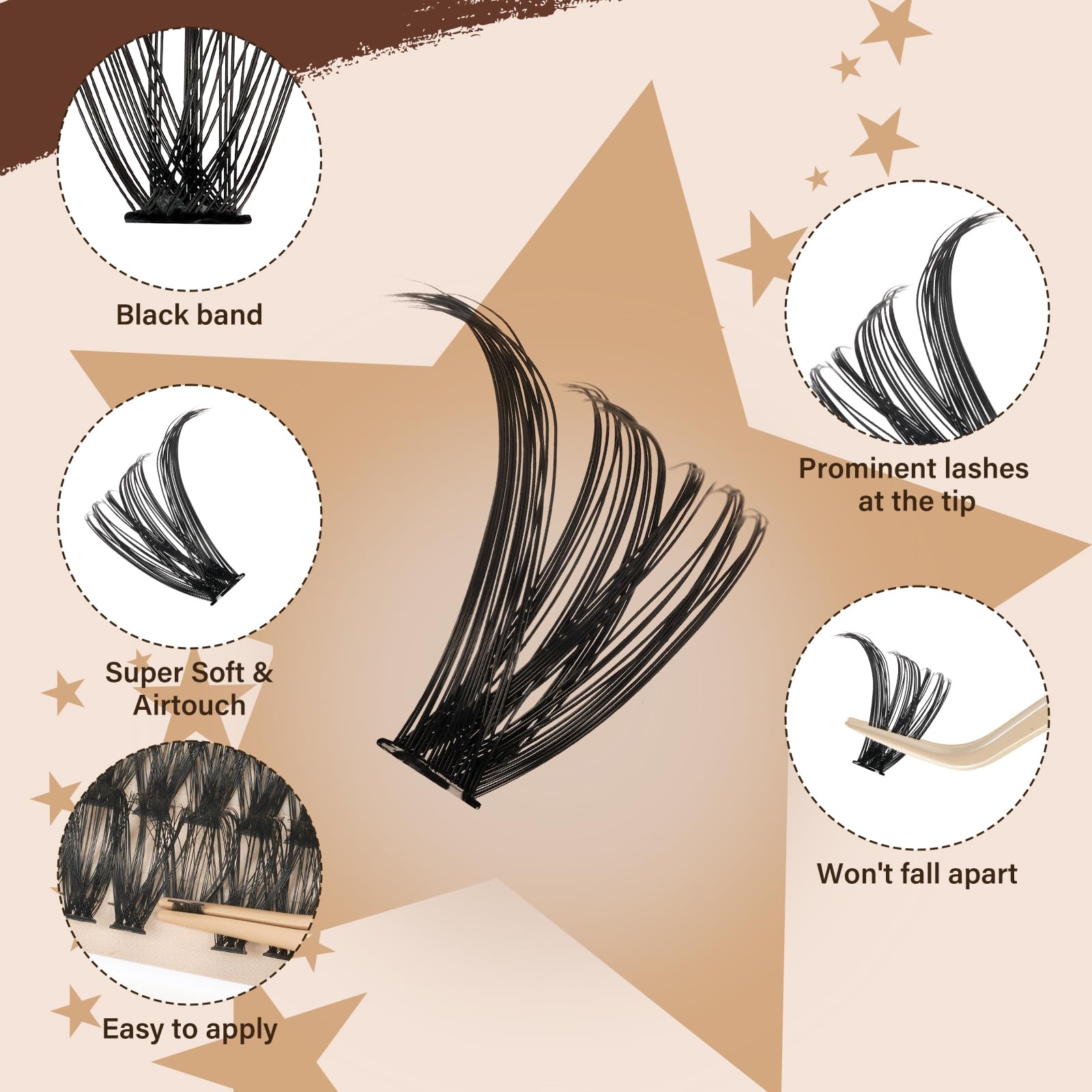 JMS&JMS lash bond and seal for quick drying and lasting hold