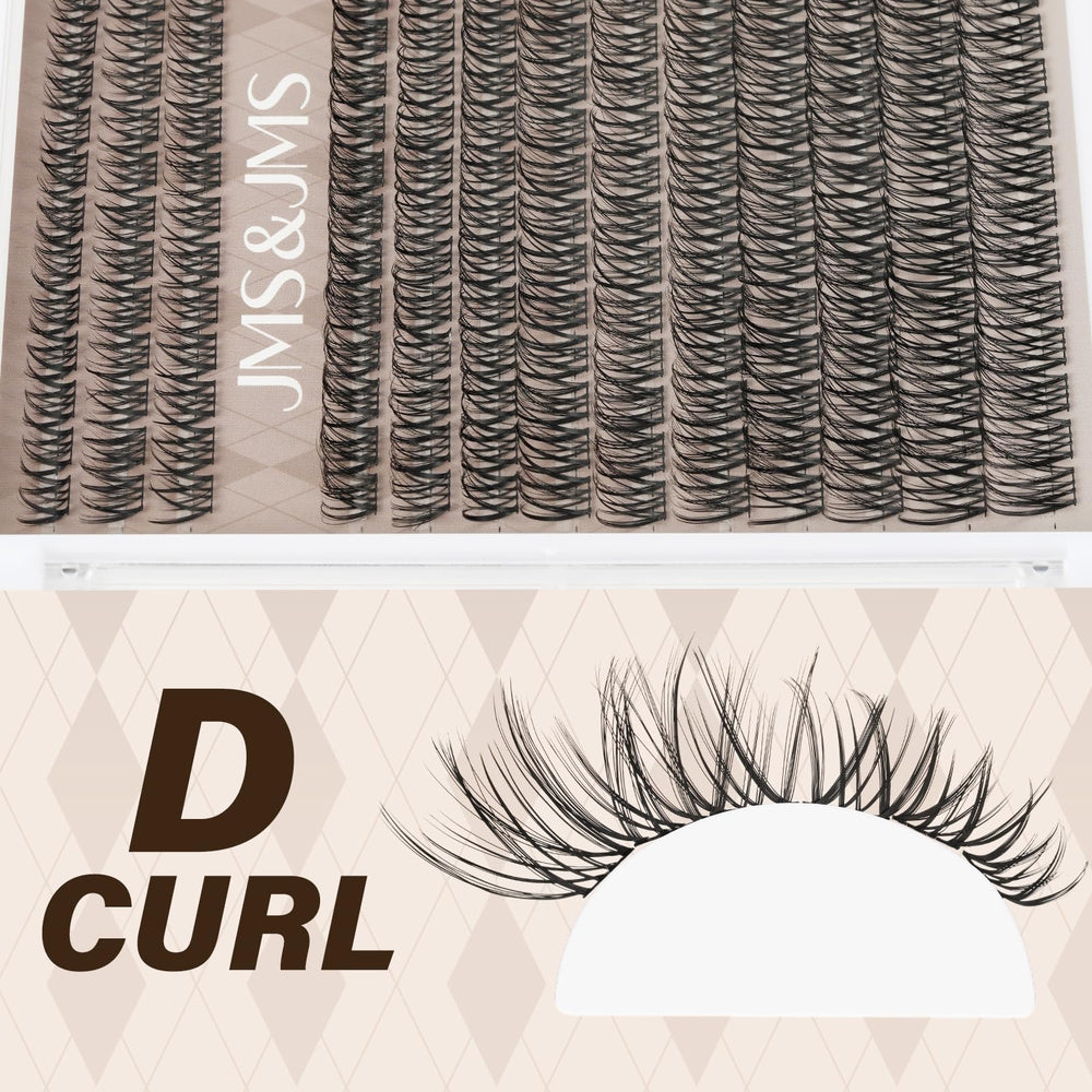 JMS&JMS Lash Seal topcoat to finish and protect lashes.