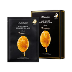 JMsolution Honey Royal Propolis Ampoule bottle showcasing deep hydration potential.