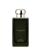Jo Malone Cypress & Grapevine bottle from the front for daily sophistication