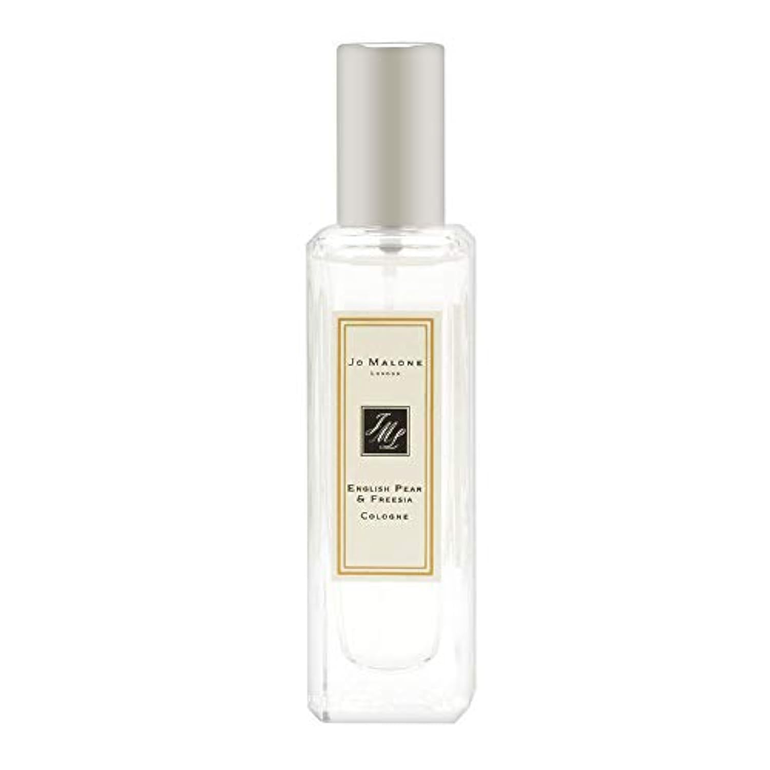Jo Malone English Pear & Freesia bottle front, long-lasting signature scent idea