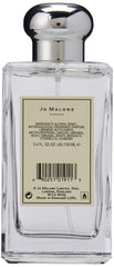 Jo Malone English Pear and Freesia cap and label visible on vanity.