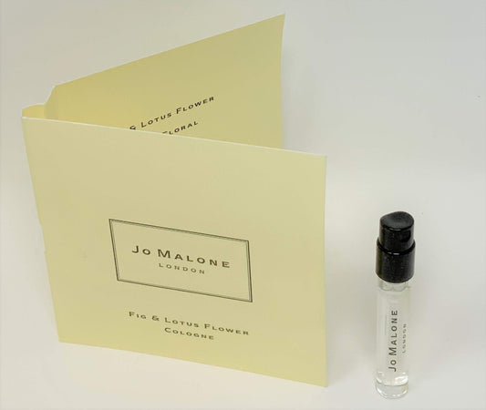 Jo Malone Fig & Lotus Flower sample vials for travel or trial use
