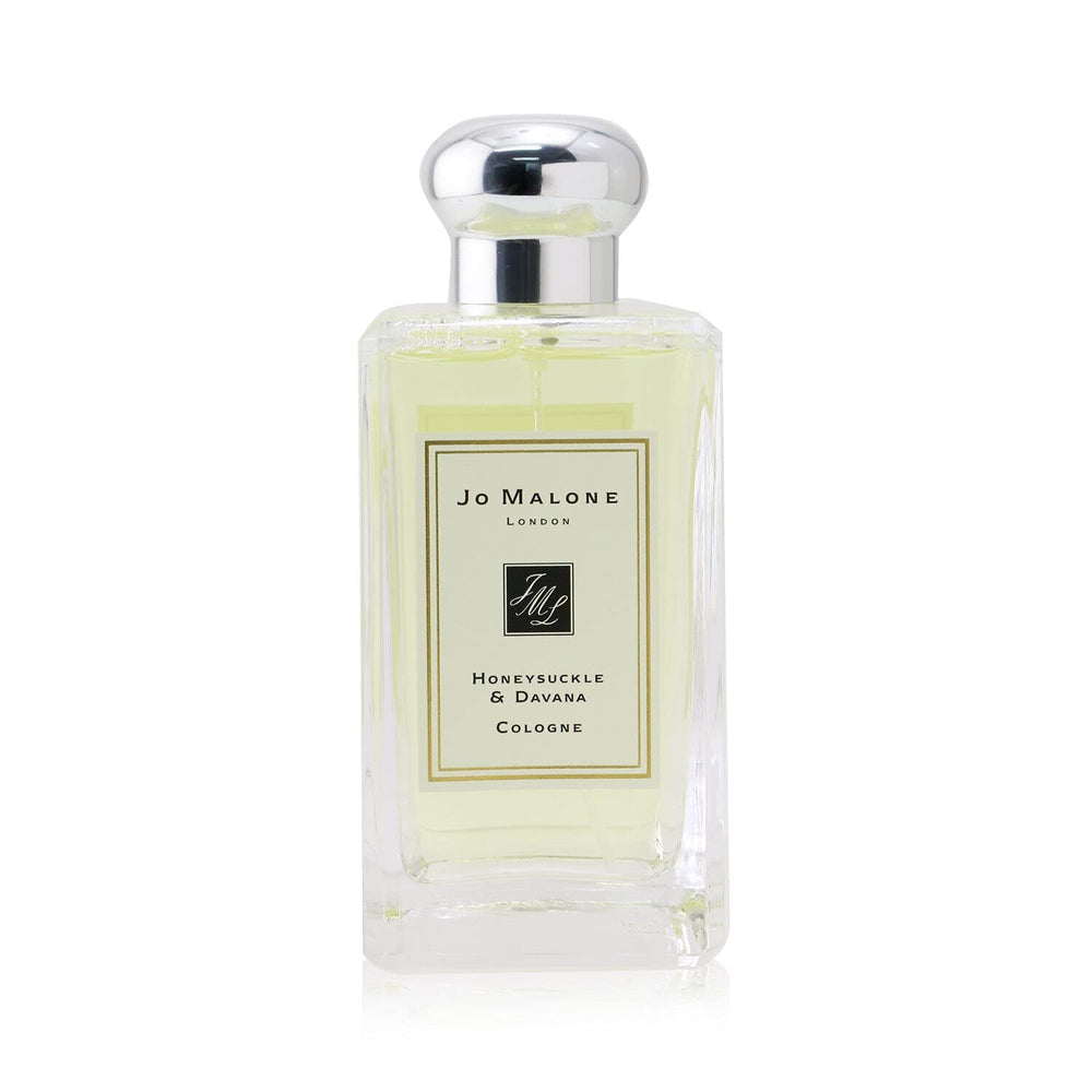 Jo Malone Honeysuckle Davana bottle, ideal for daily wear and soft floral notes.