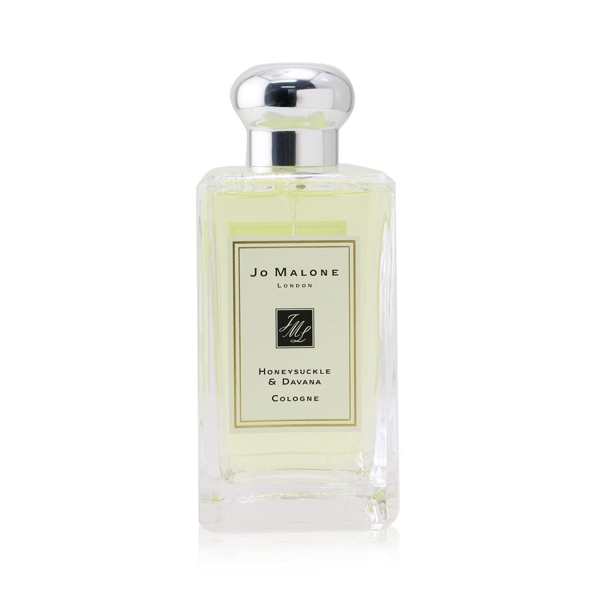 Jo Malone Honeysuckle Davana bottle, ideal for daily wear and soft floral notes.