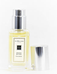 Jo Malone Orange Bitters travel-size packaging, ideal for easy packing and quick fragrance touch-ups.