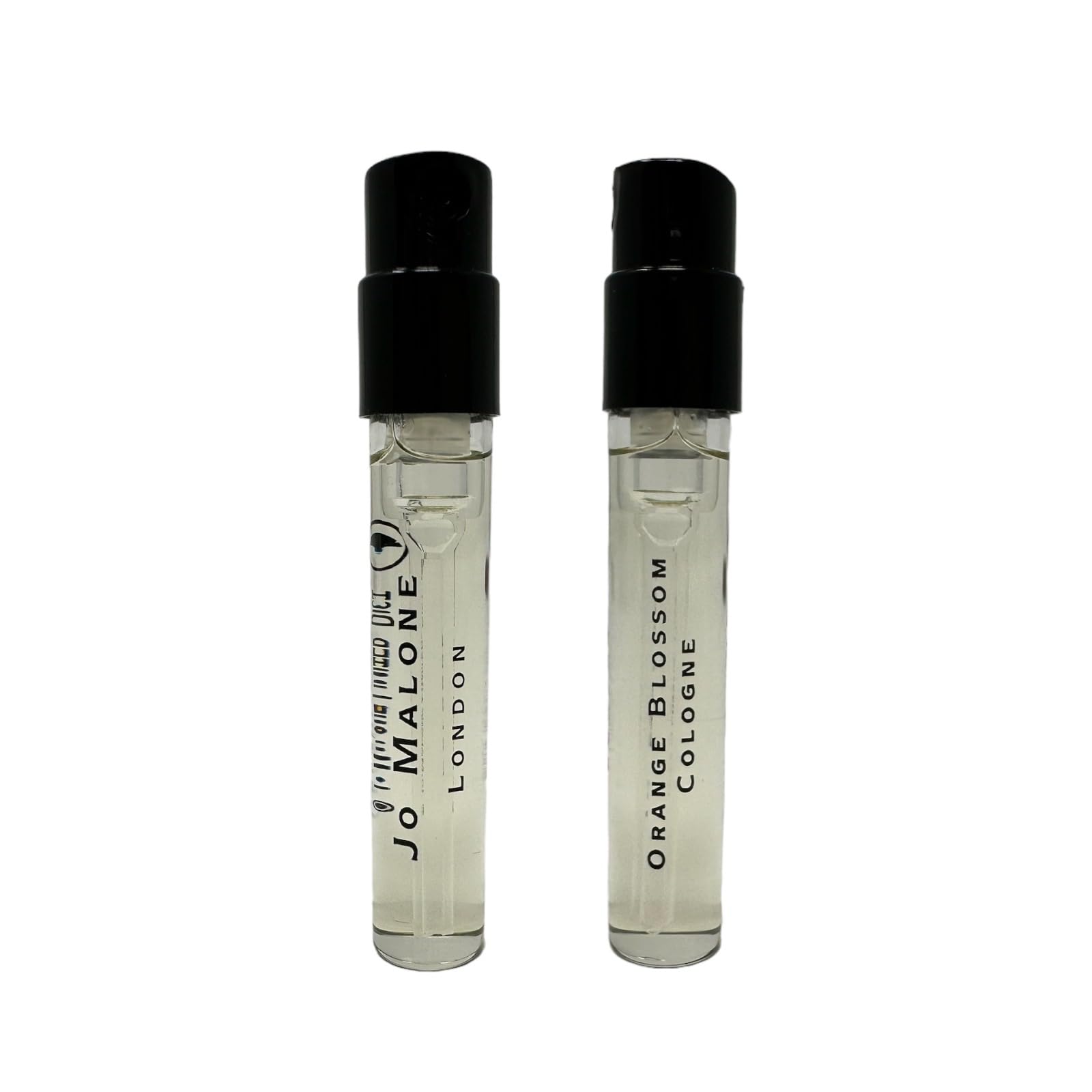 Jo Malone Orange Blossom sample vial, compact for travel and easy scent testing on the go.