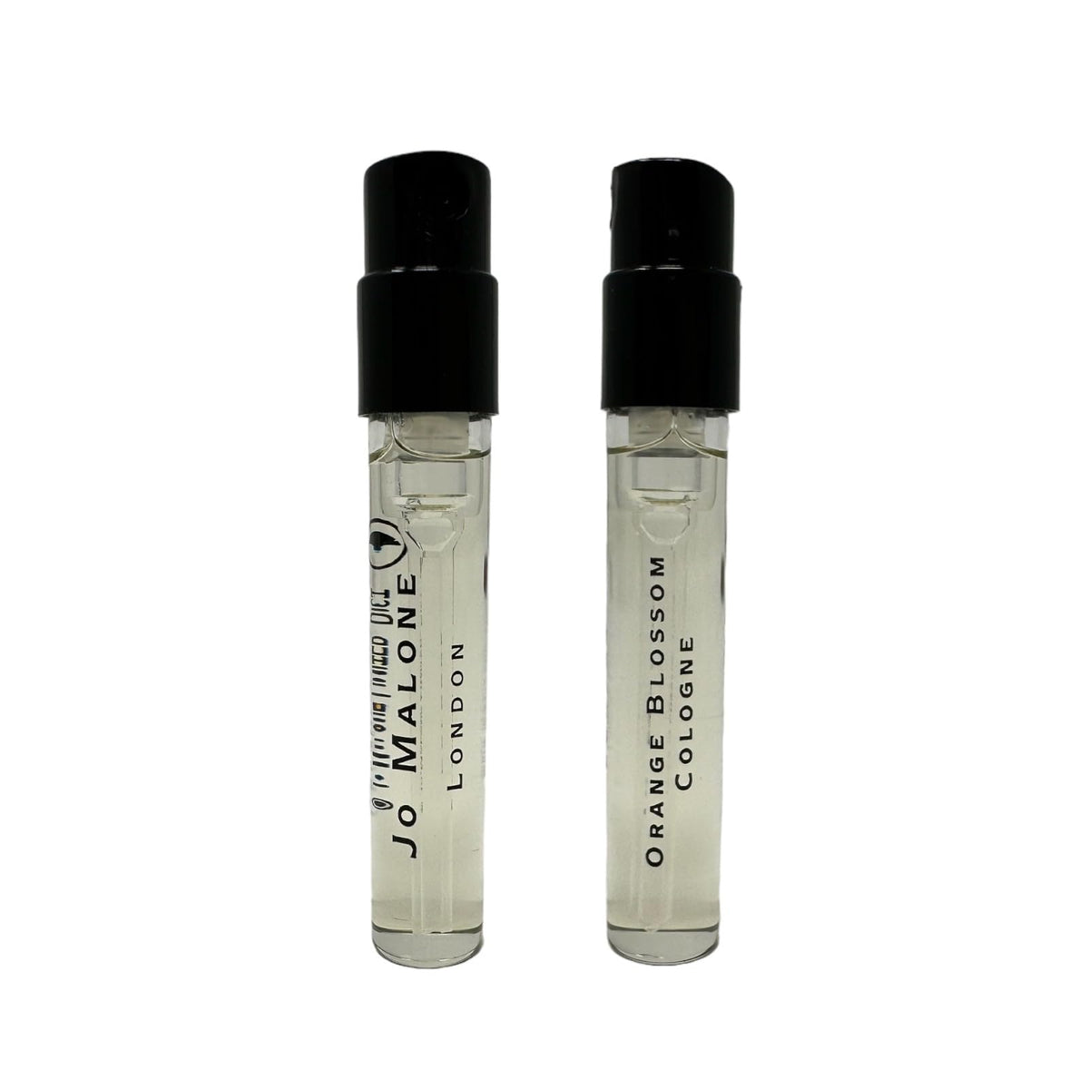 Jo Malone Orange Blossom sample vial, compact for travel and easy scent testing on the go.