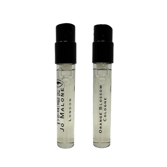 Jo Malone Orange Blossom sample vial, compact for travel and easy scent testing on the go.