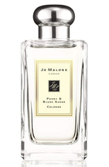 Jo Malone Peony & Blush Suede bottle front view, ideal for daily wear and elegant occasions
