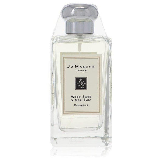 Jo Malone Wood Sage & Sea Salt bottle offers a coastal-inspired fragrance for daily elegance