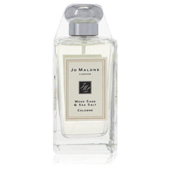 Jo Malone Wood Sage & Sea Salt bottle offers a coastal-inspired fragrance for daily elegance