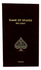 Jo Milano Game of Spades No Limit spray nozzle ready for easy application.