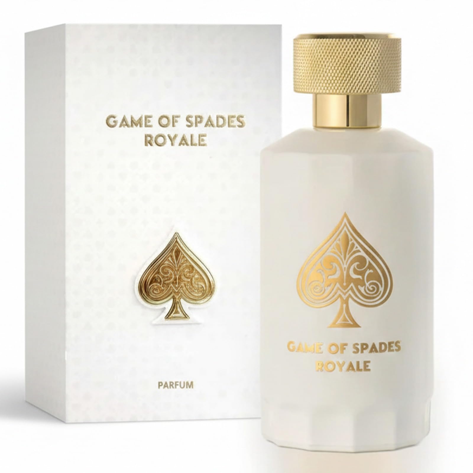 Jo Milano Game of Spades Royale top notes of hazelnut and cacao create an inviting opening.