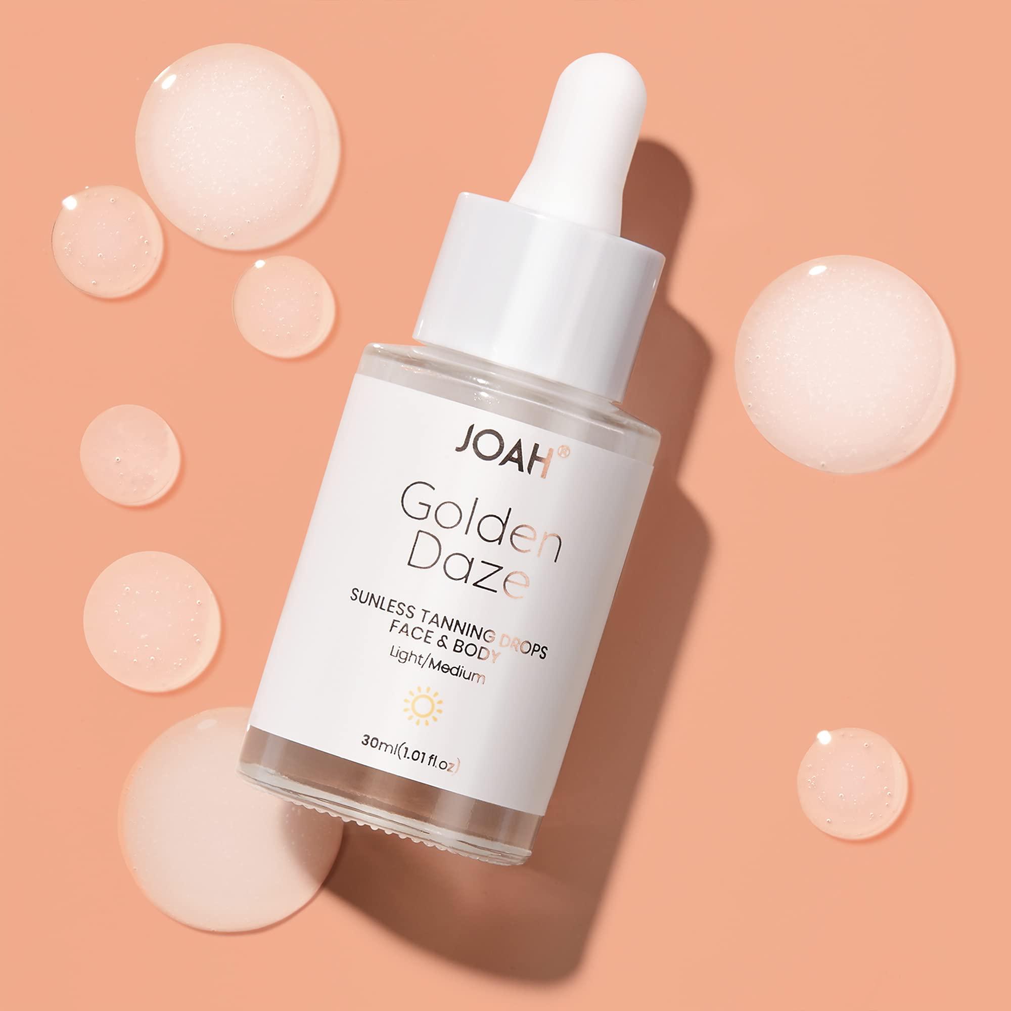 JOAH Buildable glow evolves over six hours for a natural-looking tan.