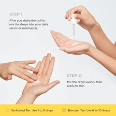 JOAH Vitamin E helps maintain skin hydration while developing color.