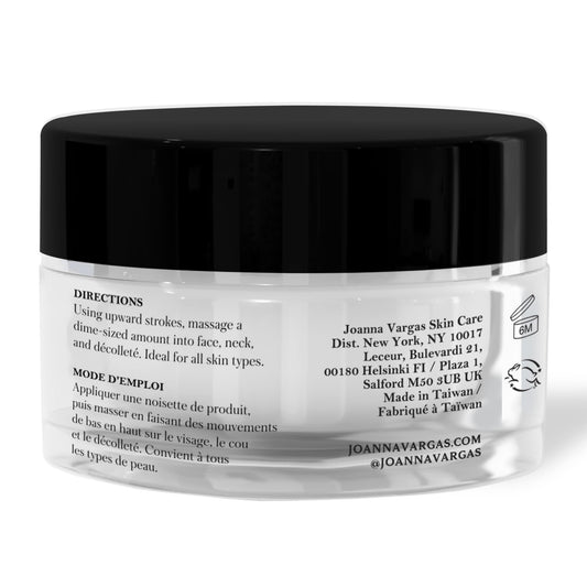 Applying Eden Pro Hydrating Moisturizer for fast absorption and smooth skin.