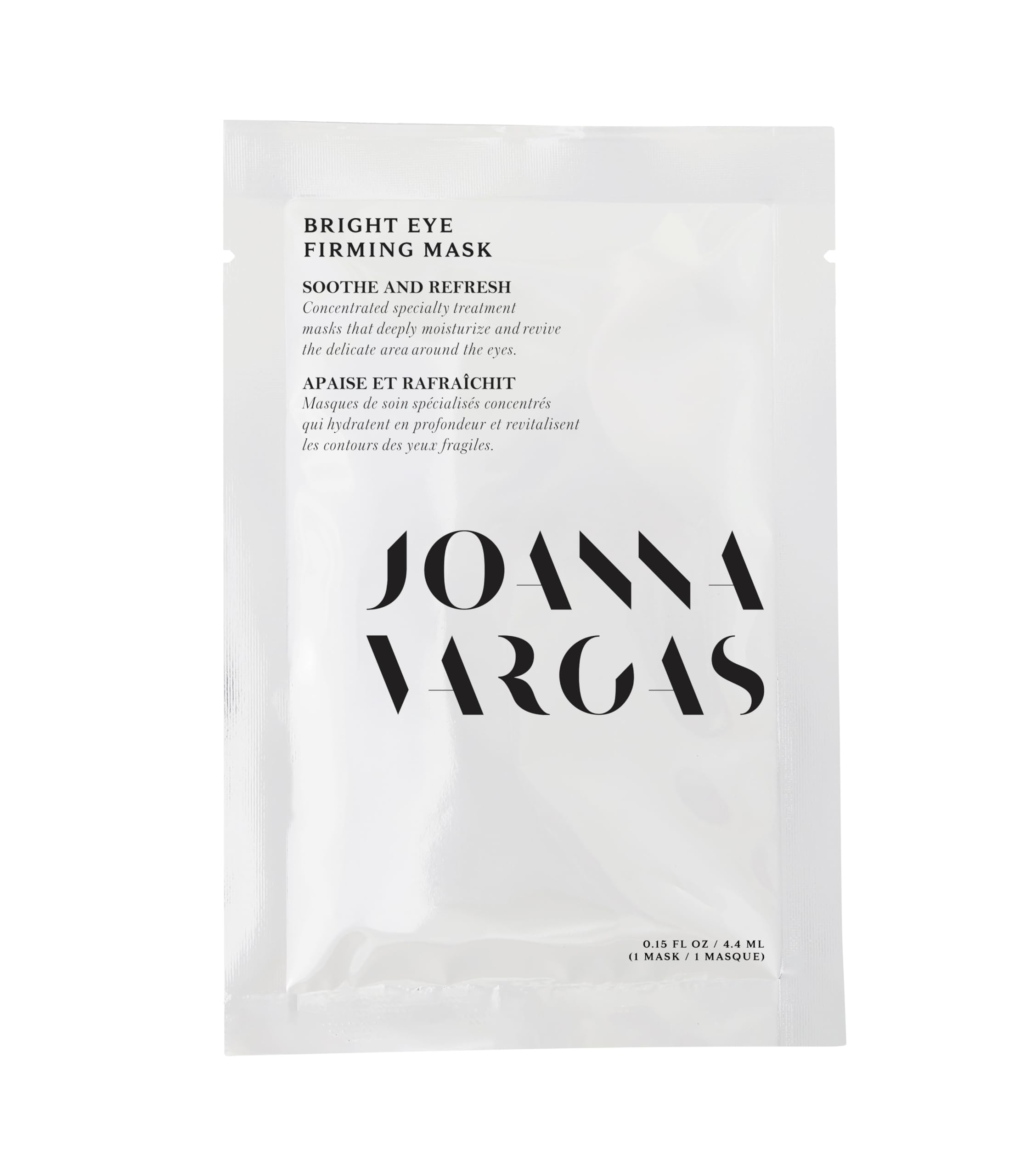 Joanna Vargas Eye Gel Mask travel-friendly packaging for on-the-go skincare