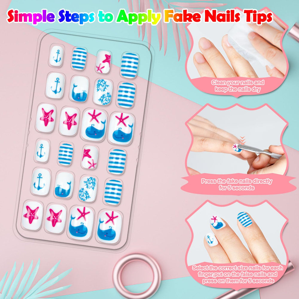 JOAOYO nails ideal for birthdays, sleepovers, and gifts for kids