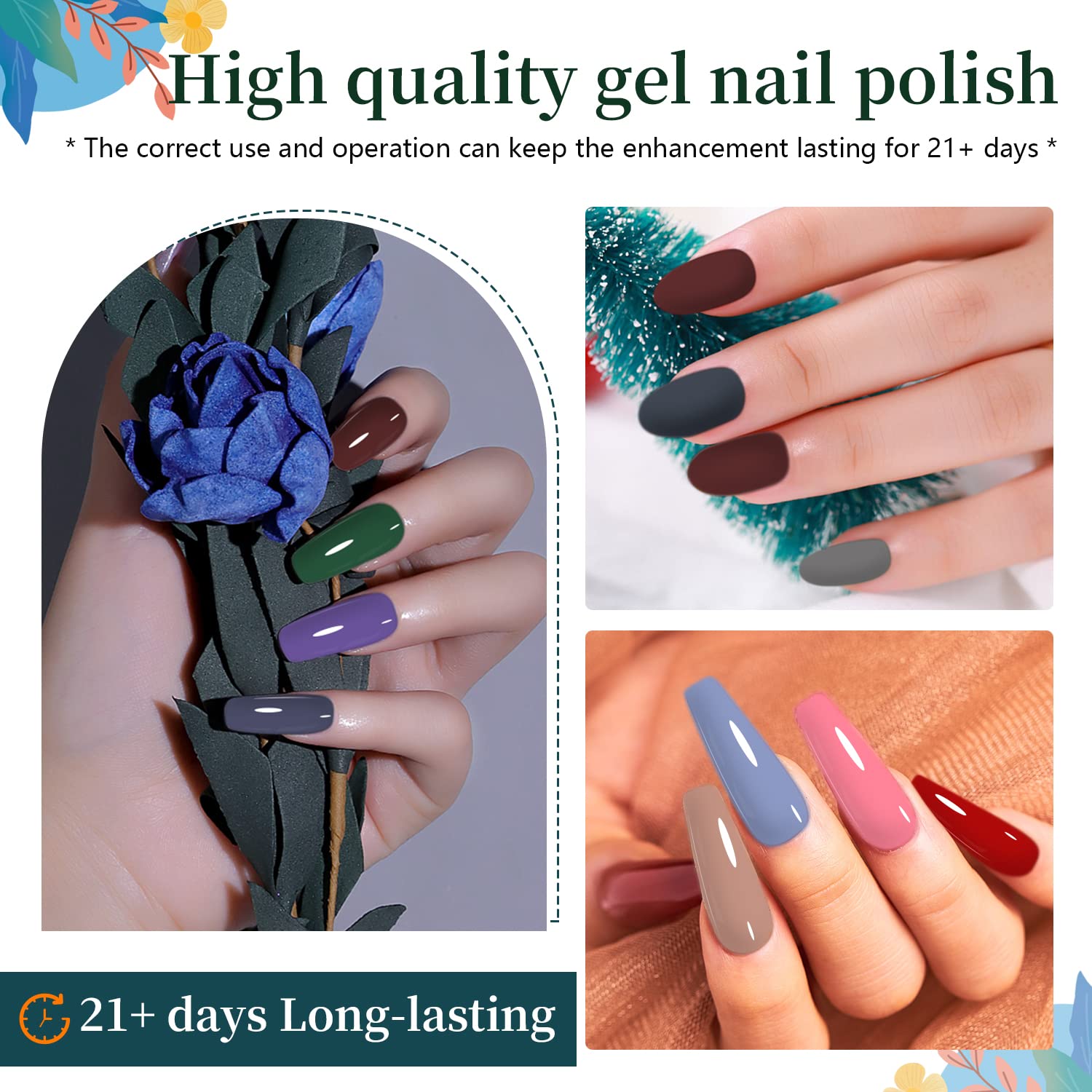 JODSONE matte top coat for velvety nail finishes